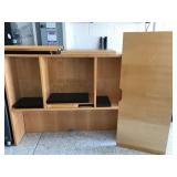 "Jesper" Solid Maple Modular Sectional Desk w/Inlay Top - Ea. unit priced separately