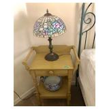 Antique Wash Stand w/side Towel Bars & Drawer - $125 - (23W  15D  32H)