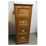 Wood File Cabinet