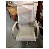 2 Sling Chairs w/Swivel Base