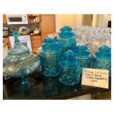 Vintage LE Smith Moon & Stars Jars