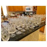 Large Collection Waterford Crystal