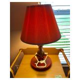 Repurposed Fire Hose Nozzle Lamp