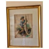 Vintage Drummond Watercolor