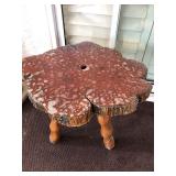 3-Legged Live-edge occasional table - $100