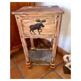 Small Rustic Storage Table w/Rope Accents - $18 