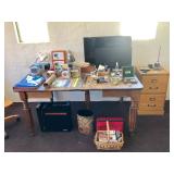 Vintage Five-Legged Table - $125 - (60L  42W  29H)