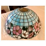 Stained Glass Round Lamp Shade - $55