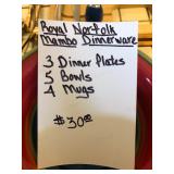 Royal Norfolk Mambo Dinnerware