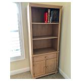 Set of 3 Blonde Wood Book Shelf Units 2 @ $80 EACH - 1 @ $50 