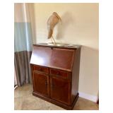Signature Design (for Ashley Furniture) Wood Drop-Front Desk w/Inlay - $150 - (35W  18D  45H)