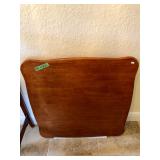 Wood Card Table - New in Box - $60