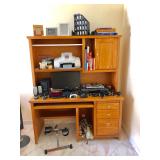Desk w/Hutch - $135 
