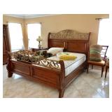 King Head/Foot Board w/side rails - $300 