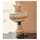 Antique Parlor / Hurricane Lamp