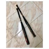 2 Miken Velocit-E Ultra II Bats