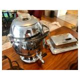 Vintage Coffee Urn, Griddle