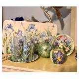 Large collection Iris-Themed items