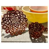 Black Walnut Tramp Art Cup and Saucer