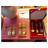 Vintage collectible spoons