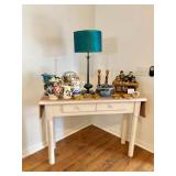 White Entry/Sofa Table w/drawer - $95