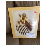 1976 Signed Paul Jon Lithograph "Lost Treasure"