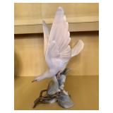 Vintage Lladro Turtle Dove in Flight by Garcia