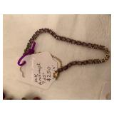 10K Amethyst 7.25" Bracelet