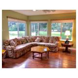 Corner Sofa by Carlton (City Furniture) - $150 (72" L each way from center, 37"D)