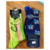 K. Bell and Cremieux Socks