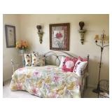 Pewter-Finish Daybed w/Trundle - $180