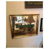 Vintage Heineken Mirror