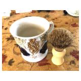 German Shaving Mug and Brush