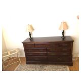 Broyhill Dark Wood Dresser