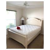 Cream Plantation-style 3-Piece Signature Design Queen Bedroom Suite - $685 (Save $50 on set)