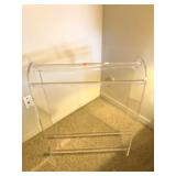Lucite Quilt Stand