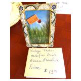 Vintage Italian Millefiori Micro Mosaic Miniature Frame