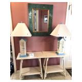 FOUR Southern Lifestyles Cottage White Occasional/Side Tables - $75 EACH