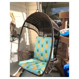 Hanging Egg/Cocoon Wicker Chair - $225
