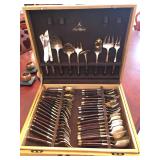 Jean-Claude Nickel/Bronze Rosewood Flatware