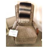 Reclining Upholstered Arm Chair