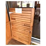 Vega  Rectangular Wood Table w/Slat Top (New in Box)