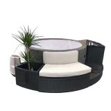 Two-person Intex Spa with Spa Surround