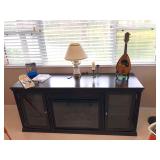 TwinStar Electric Fireplace Insert / Media Console w/storage (Espresso finish) - $275