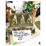 - Christmas Village Pieces - Lefton Colonial Village, The Heritage Collection