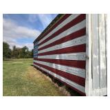 The barn you can see from the road.