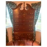 Cherry High Boy Chest of Drawers Dresser