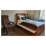 Trundle Bed - $350    Chair - $100