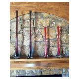 Tall - $30 and Red smaller - $20