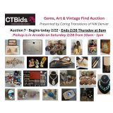 Gems, Art & Vintage Find Auction 